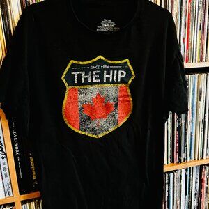 Tragically Hip Since 1984 Black T Shirt XL